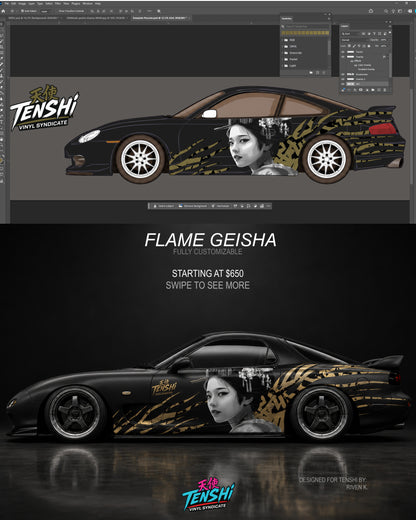 Flame Geisha